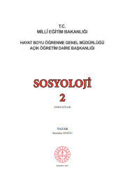 Sosyoloji 2: ders kitabı